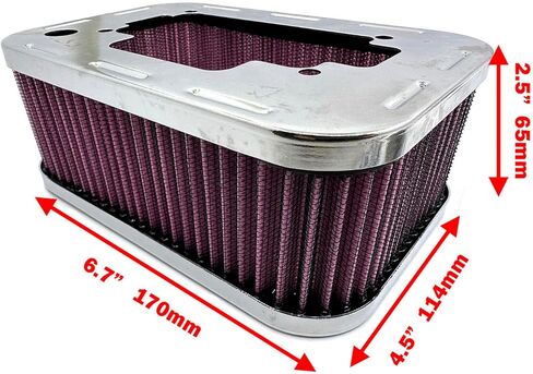 Air Filter Assembly Fits We ber 32/36 DGV DGAV DGEV Carburetor 99217.331 Washable in Saudi Arabia
