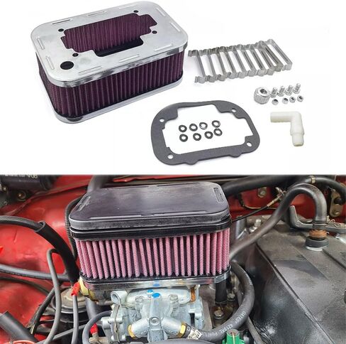 Air Filter Assembly Fits We ber 32/36 DGV DGAV DGEV Carburetor 99217.331 Washable in Saudi Arabia