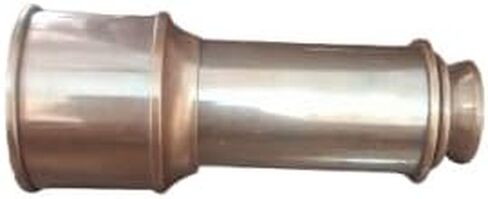 Handheld Brass Telescope with Wooden Box – Vintage Nautical Spyglass for Collectors & Decor. in Saudi Arabia