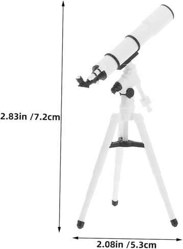 Scale Telescope for Educational Desktop Decor Inspiring Imagination Curiosity Astronomy Easy Assembly in Saudi Arabia