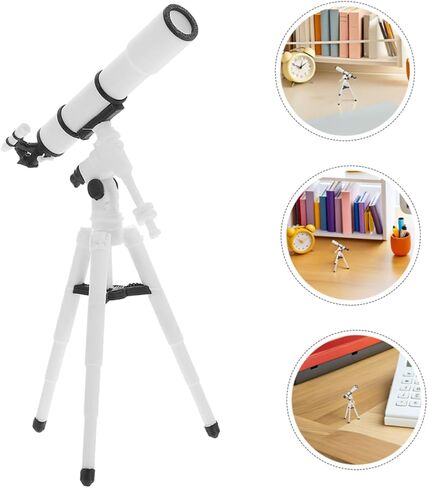 Scale Telescope for Educational Desktop Decor Inspiring Imagination Curiosity Astronomy Easy Assembly in Saudi Arabia