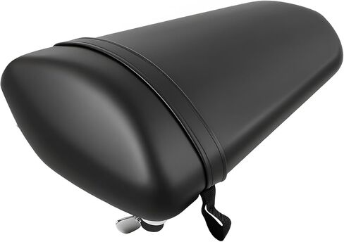 Rear Pillion Passenger Seat Pad Cushion Compatible with Yamaha YZF R3 2015-2023 | Synthetic Leather Motorcycle Saddle Replacement | Black Sport Bike Accessory for YZF-R3 YZFR3​ in Saudi Arabia