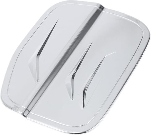 Fuel Tank Door Cap for Honda Accord 2023-2025 Oil Tank Filler Door Cap Adhesive Type Chrome Silver Tone ABS Fuel Filler Door Gas Cap in Saudi Arabia