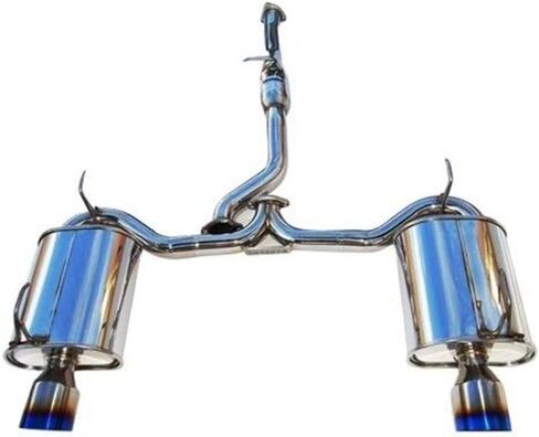 نظام عادم Invidia (HS00HS1G2T) Q300 ذو طبقة واحدة من الخلف مع طرف تيتانيوم لسيارة Honda S2000 in Kuwait