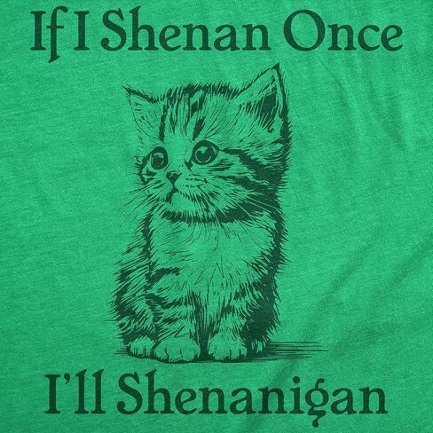 تي شيرت رجالي مضحك إذا كنت Shenan مرة واحدة Ill Shenangian Sarcastic St Patricks Day تي شيرت للرجال in Saudi Arabia