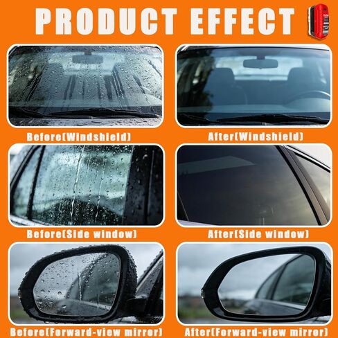 Clear Vision Windshield Cleaner Clearvision Glass Cleaner Clear Vision Glass Cleaner Automotive Oil Film Cleaning Brush Windshield Oil Film Remover Improving Windshield Clarity & Visibility in Saudi Arabia