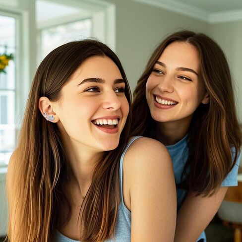 Ear Climber S925 Sterling Silver Leaf Crawler stud Earrings for Women Chakra Colorful Plant Earrings Cartilage Jewelry for Gift in Saudi Arabia