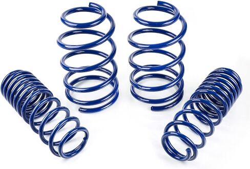 نوابض خفض FAPO MOTO متوافقة مع Ford Mustang 2005-2014 1.5 بوصة F/1.5 بوصة R V6 V8 GT BLUE 1.5 بوصة نظام تعليق قطرة in Kuwait