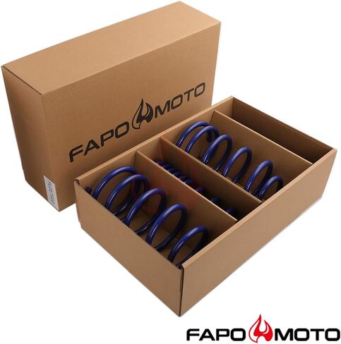 نوابض خفض FAPO MOTO متوافقة مع Ford Mustang 2005-2014 1.5 بوصة F/1.5 بوصة R V6 V8 GT BLUE 1.5 بوصة نظام تعليق قطرة in Kuwait