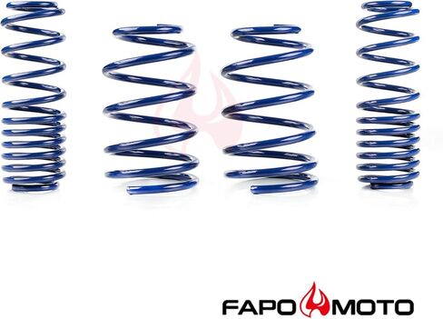 نوابض خفض FAPO MOTO متوافقة مع Ford Mustang 2005-2014 1.5 بوصة F/1.5 بوصة R V6 V8 GT BLUE 1.5 بوصة نظام تعليق قطرة in Kuwait