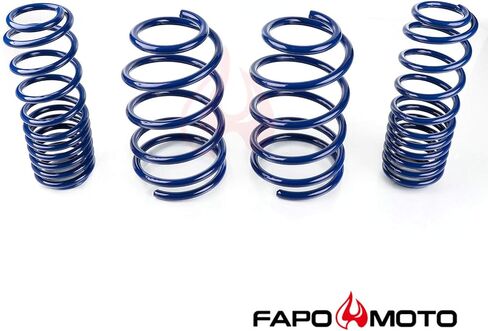 نوابض خفض FAPO MOTO متوافقة مع Ford Mustang 2005-2014 1.5 بوصة F/1.5 بوصة R V6 V8 GT BLUE 1.5 بوصة نظام تعليق قطرة in Kuwait