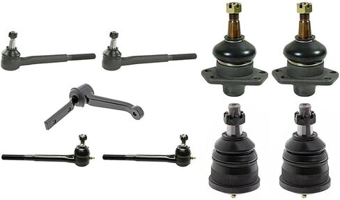 9PCS Suspension Kit, Front Upper Lower Suspension Ball Joints Front Inner Outer Tie Rod End Front Idler Arm for Oldsmobile Cutlass Cruiser 1980-1983 for Oldsmobile Cutlass Supreme 1978-1987 in Saudi Arabia