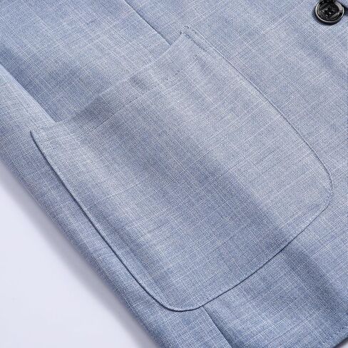 Cloudstyle Men's Casual Linen Blazer Lightweight Breathable Jacket with Notch Lapel in Saudi Arabia