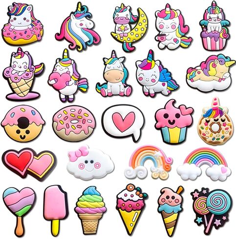 Cat Swim Wedding Unicorn Farm Marine Animals Shoe Charms, Science Boho Green Leaves Golf Croc Charms Pack for Shoe Decoration in Saudi Arabia