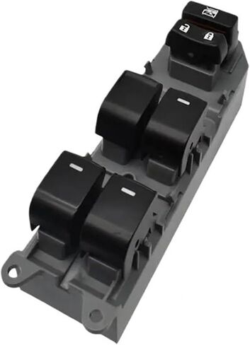 Lighted LED Power Single Window Switch Set Compatible With Toyota RAV4 RAV 4 Camry Corolla Yaris Cruiser Vios Left Driving Orange Light(Orange light A) in Kuwait