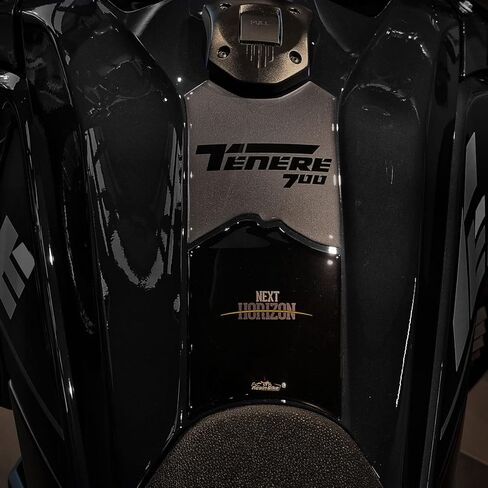 Resin Bike Motorcycle 3D Stickers Compatible with Yamaha Tenere 700 2023 2022 Neutral. Tank Protector Protection from Impact and Scratches. Resin Stickers - Made in Italy in Saudi Arabia