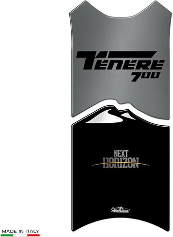 Resin Bike Motorcycle 3D Stickers Compatible with Yamaha Tenere 700 2023 2022 Neutral. Tank Protector Protection from Impact and Scratches. Resin Stickers - Made in Italy in Saudi Arabia