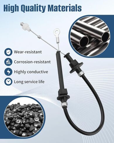 25.5 Inch Throttle Cable Fit for Chevy C10 5.0L 5.7L 7.4L 6.6L V8 Engine, Precise Control in Saudi Arabia