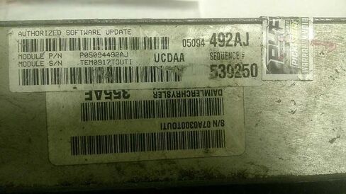Engine Control Module Fits 2007 07 Compatible with Dodge RAM 05094355AE 05094492AJ in Saudi Arabia