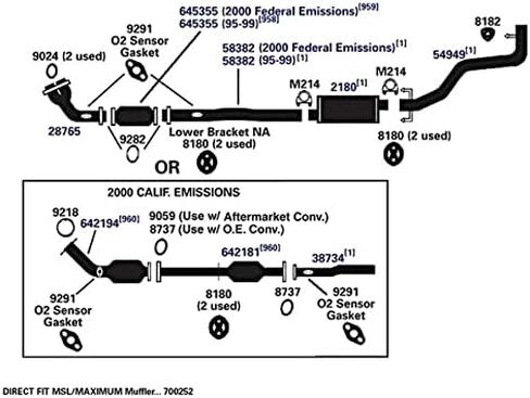 AP Exhaust Products 54949 Exhaust Tail Pipe in Saudi Arabia
