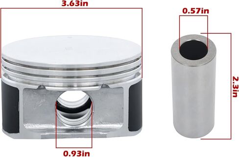 Pistons with Rings 5019316AA Replacement for Dakota Durango Ram 1500 Replacement for Liberty Grand Cherokee 2005-2010 in Saudi Arabia