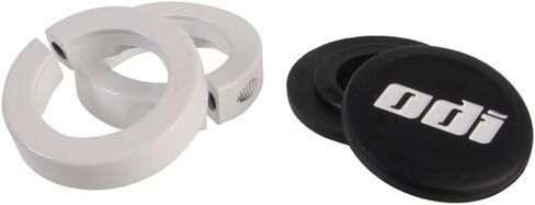 ODI Lock Jaw Bicycle Grip Lock-On Clamps with Caps (Blue) in Saudi Arabia