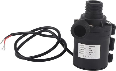 Brushless Water Pump Solar Hot Water Circulation Pumping Head Ultra Quiet Water Brushless Submersible Water Dc 12v Water Pump 800 L H 5m for Fountain Pool Solar Circulation System in Saudi Arabia