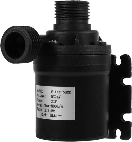 Brushless Water Pump Solar Hot Water Circulation Pumping Head Ultra Quiet Water Brushless Submersible Water Dc 12v Water Pump 800 L H 5m for Fountain Pool Solar Circulation System in Saudi Arabia