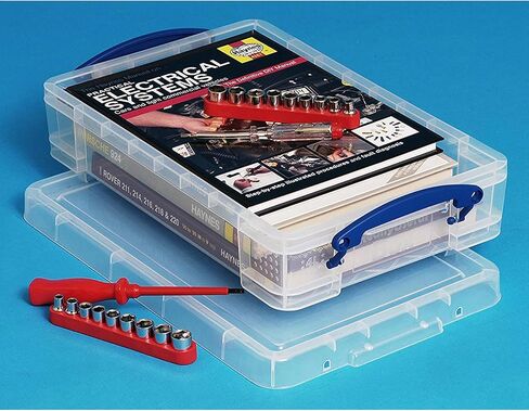 صندوق قابل للتكديس مفيد حقًا، شفاف (5 عبوات) in Kuwait