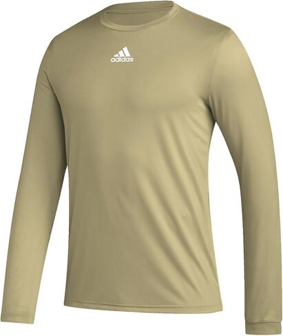 adidas Pregame BOS Mens Long Sleeve T-Shirt L in Saudi Arabia