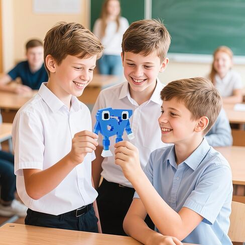 سرقة زخرفة الدماغ الفاسدة، ستة سبعة ميمي 5.3 بوصة زخرفة الدماغ الفاسدة لطيف 67، اختيار جامعي لعبة الدماغ الفاسد، هدية مروحة (أزرق فاتح) (أزرق) in Kuwait