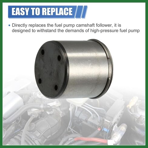 Motoforti Fuel Pump Cam Follower for Audi A3 A4 TT 2.0T FSI for VW for Volkswagen GTI Golf R Jetta Passat High Pressure Fuel Pump Tappet Camshaft Follower 06D-109-309-C Long-lasting in Saudi Arabia
