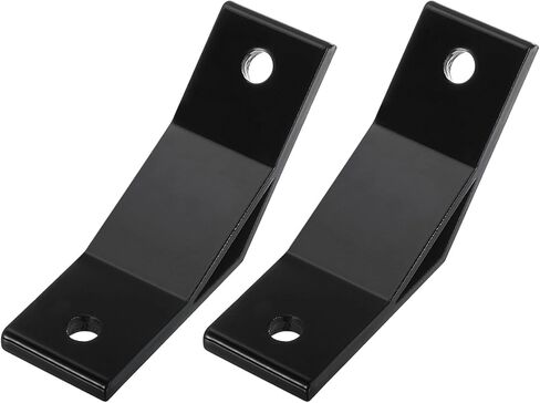 uxcell 4Pcs 135 Degree Angle Aluminum Profile Corner Brackets, Corner Brace Joint Connectors for 4040 Series (Black) in Saudi Arabia