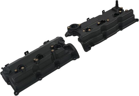 Left and Right Valve Covers Complete with Gasket Bolts Compatible with Pathfinder QX4 3.5L 2002-2003 13264-5W500 13264-5W510 in Saudi Arabia
