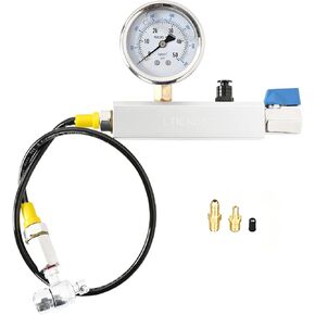 منظم النيتروجين ملء الصدمات مع مقياس النيتروجين 700 رطل لكل بوصة مربعة منظم النيتروجين ملء الصدمات بدون فقدان أداة تشاك متوافقة مع كاواساكي، هوندا، يامادا، ATV، UTV مع صدمة مع صمام شريدر in Kuwait
