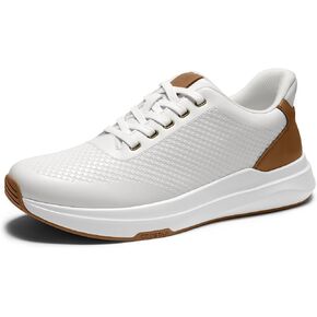 Mens Casual Dress Shoes with Arch Support Orthopedic Walking Sneakers Comfortable Business Shoe in Kuwait