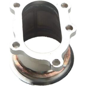 AdlerSpeed ​​US Ship GT25R GT28R 5 شفة عادم الترباس إلى 3 بوصة 76 مم محول V Band Turbo Downpipe in Kuwait