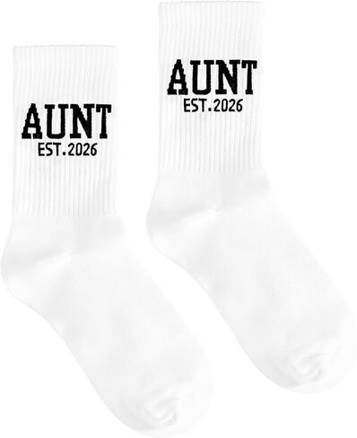 Family Socks EST.2026 Pregnancy Announcement Mother Father Day Gifts for Parents Aunt Uncle Grandparents in Saudi Arabia