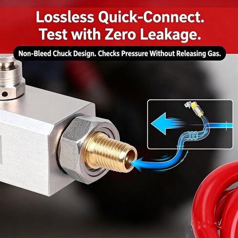 منظم النيتروجين ملء الصدمات مع مقياس النيتروجين 700 رطل لكل بوصة مربعة منظم النيتروجين ملء الصدمات بدون فقدان أداة تشاك متوافقة مع كاواساكي، هوندا، يامادا، ATV، UTV مع صدمة مع صمام شريدر in Kuwait