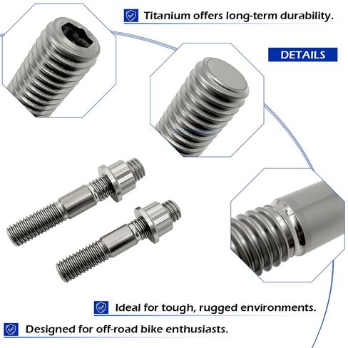 Stud Bolts Titanium Sprocket Hub Compatible with Yamaha Banshee 350 Blaster 200 Breeze 125 Raptor 660 Warrior 350 OEM# 90116-08507-00 90170-08258-00 in Saudi Arabia