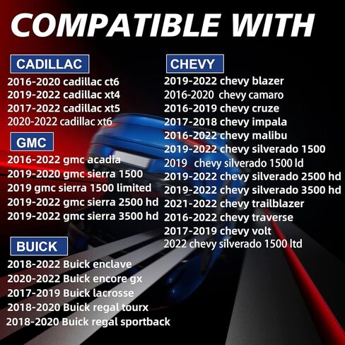 مستشعر مراقبة ضغط الإطارات المبرمج مسبقًا مناسب لـ 2019-2022 Chevy Silverado 1500 2500hd 3500hd، Malibu Impala، لـ GMC 2019 2020 Sierra 1500، Sierra 2500hd 3500hd، 13598773 4 قطع 433 ميجا هرتز in Kuwait