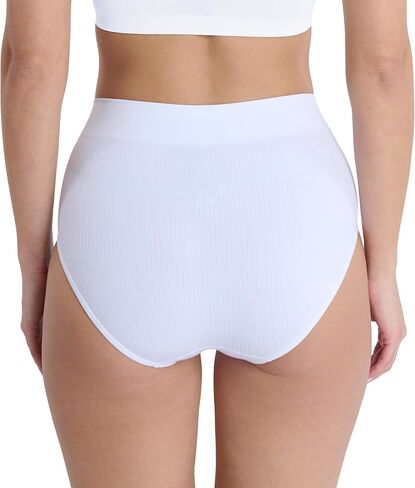 Nautica Women's Seamless Ribbed Knit Brief Underwear Set, 5-Pack in Saudi Arabia