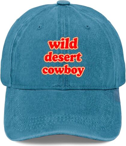 Wild Deserts Cowboy Golf Hats Funny Caps for Boyfriends in Saudi Arabia