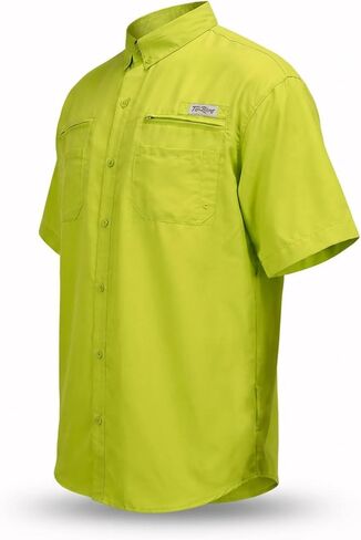 Men's Fishing Shirt 3-Pack, UPF 50+ Quick-Dry Short Sleeve Shirts with Multiple Pockets for Outdoor Activities in Saudi Arabia