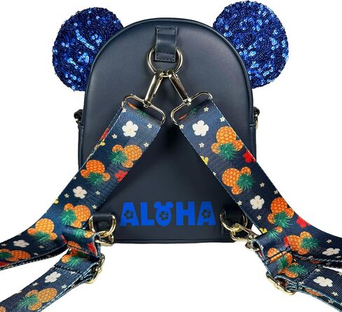 Loungefly Aloha Mickey Convertible Mini Backpack in Saudi Arabia