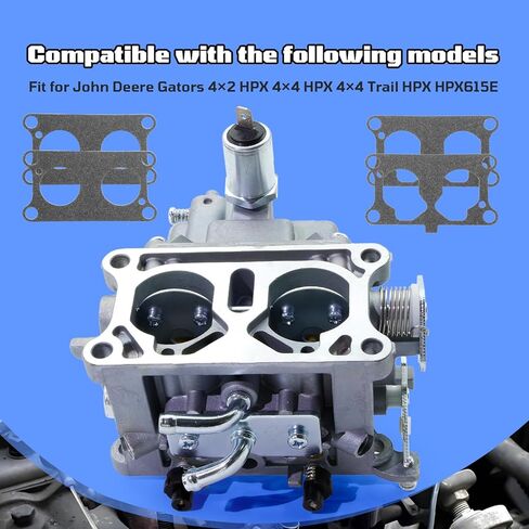 Carburetor Carb Fit For John Deere Gators 4×2 HPX 4×4 HPX 4×4 Trail HPX HPX615E Replace AUC14592 AUC16759 AUC11868 MIA10675 MIA10428 AM134730 AM133737 in Saudi Arabia