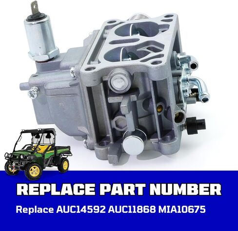 Carburetor Carb Fit For John Deere Gators 4×2 HPX 4×4 HPX 4×4 Trail HPX HPX615E Replace AUC14592 AUC16759 AUC11868 MIA10675 MIA10428 AM134730 AM133737 in Saudi Arabia