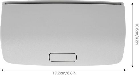 Keenso Sunglass Holder for Car, Sunglasses Case for Car Sun Glasses Holder 1KD 868 837 Grey Anti Falling Replacement for MK5 2005 2010 in Saudi Arabia