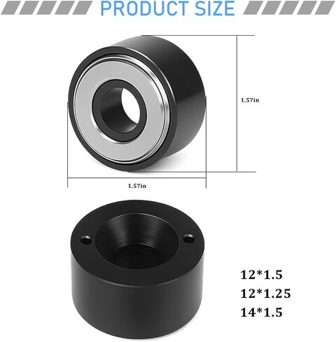 Car Wheel Stud Installer, Vehicle Wheel Stud Puller Tool with 3PCS Lug Nuts, Tire Installer Tool Replaces OEM#22800, Compatible with Most Automotive, SUV, and Light-Duty Truck in Saudi Arabia