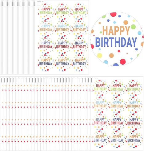 60 قطعة من ملصقات عيد ميلاد سعيد، ملصقات عيد ميلاد مقاس 2 بوصة للأطفال ذاتية اللصق، ملصقات قصاصات ملونة للبطاقات والأظرف والهدايا (4 ألوان) in Kuwait
